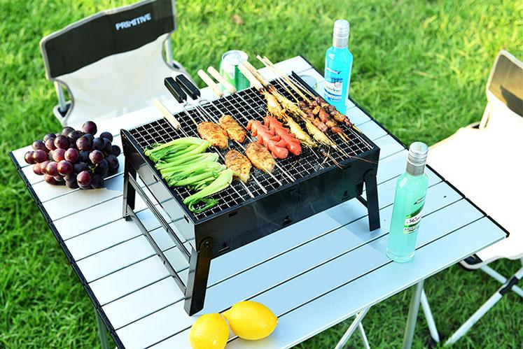 Matlaging - Bærbar Kullgrill BBQ | Skanto