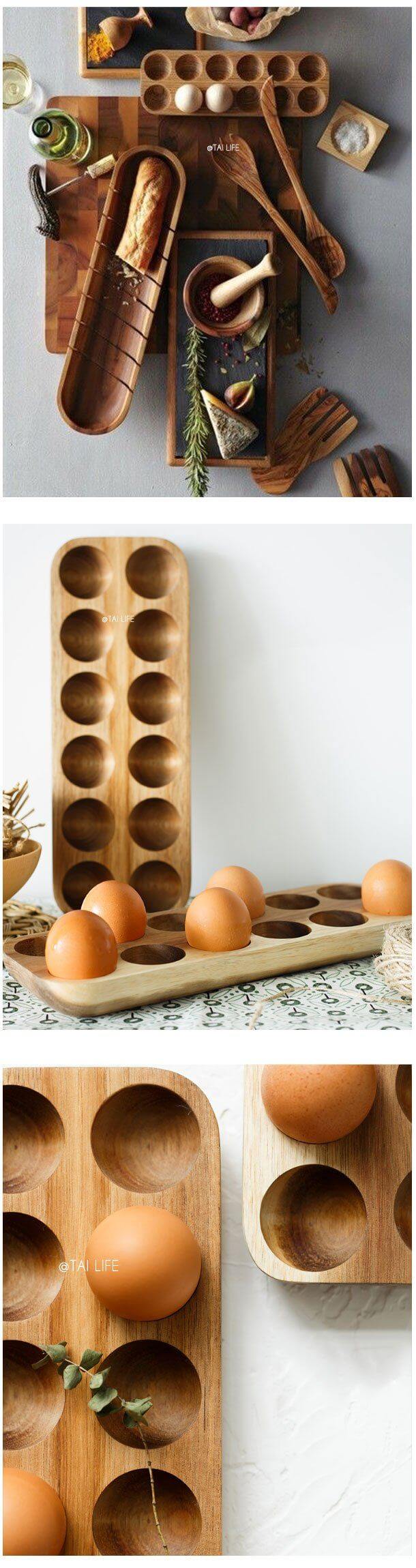 Trekkskuff i japansk stil for oppbevaring av egg | Skanto