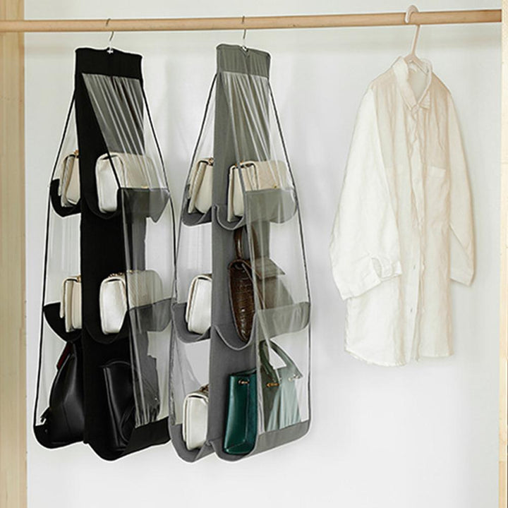 Multi Pocket Hanging Purse Organizer | Skanto
