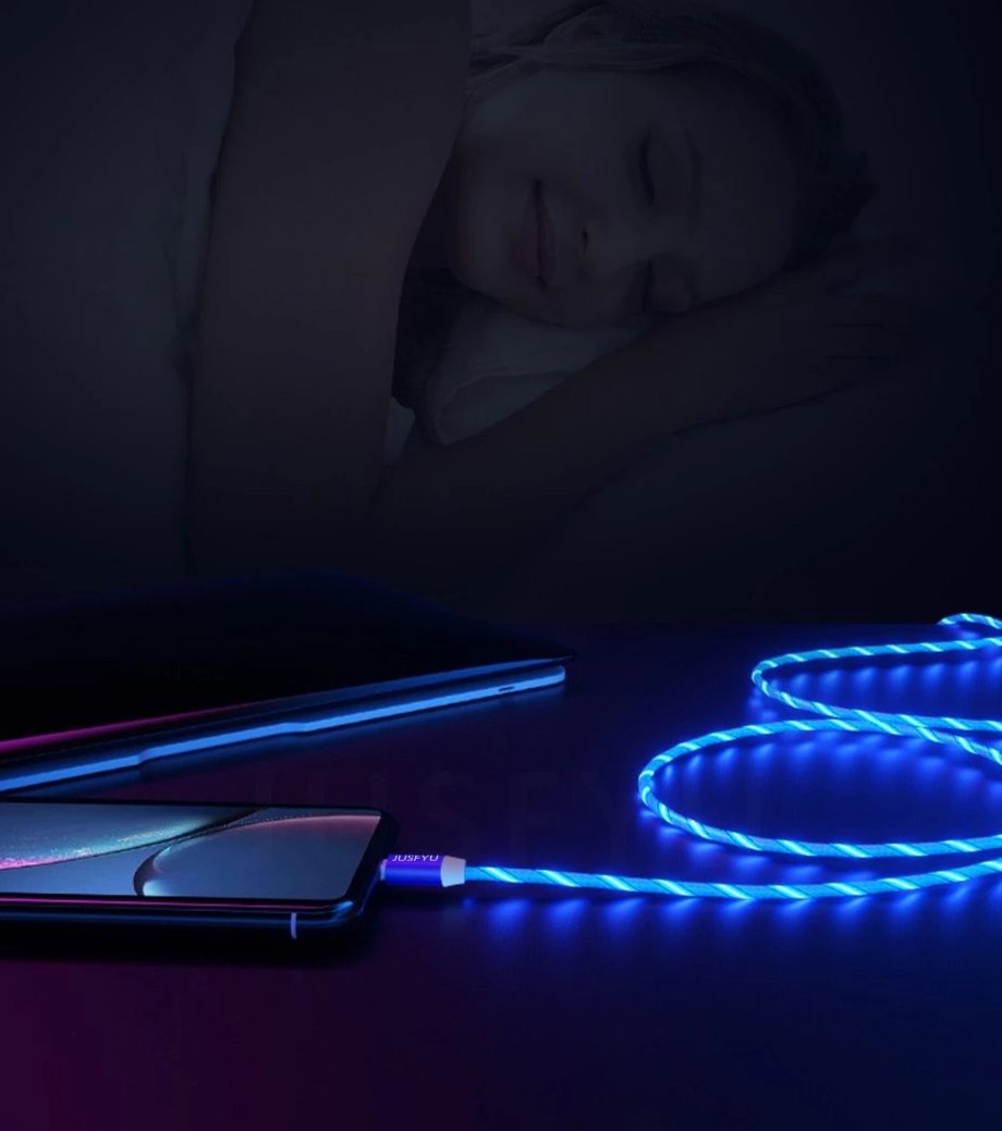 Bryte - LED Mobiltelefon Laderkabel | Skanto