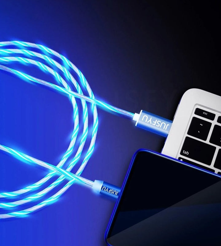 Bryte - LED Mobiltelefon Laderkabel | Skanto
