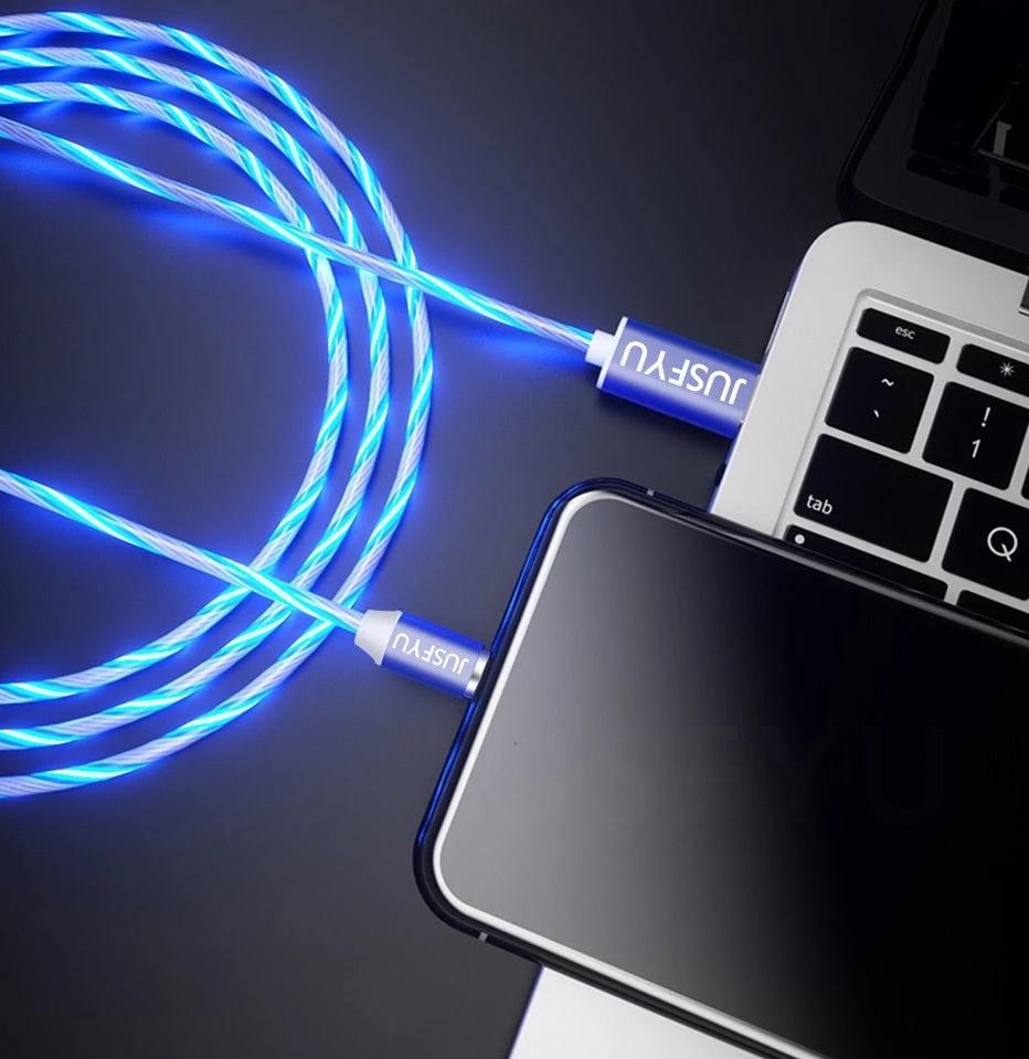 Bryte - LED Mobiltelefon Laderkabel | Skanto
