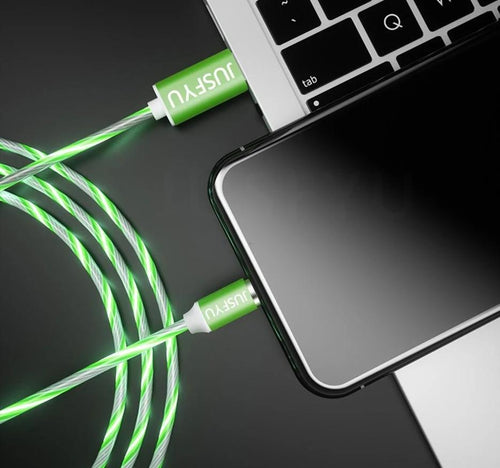 Bryte - LED Mobiltelefon Laderkabel | Skanto