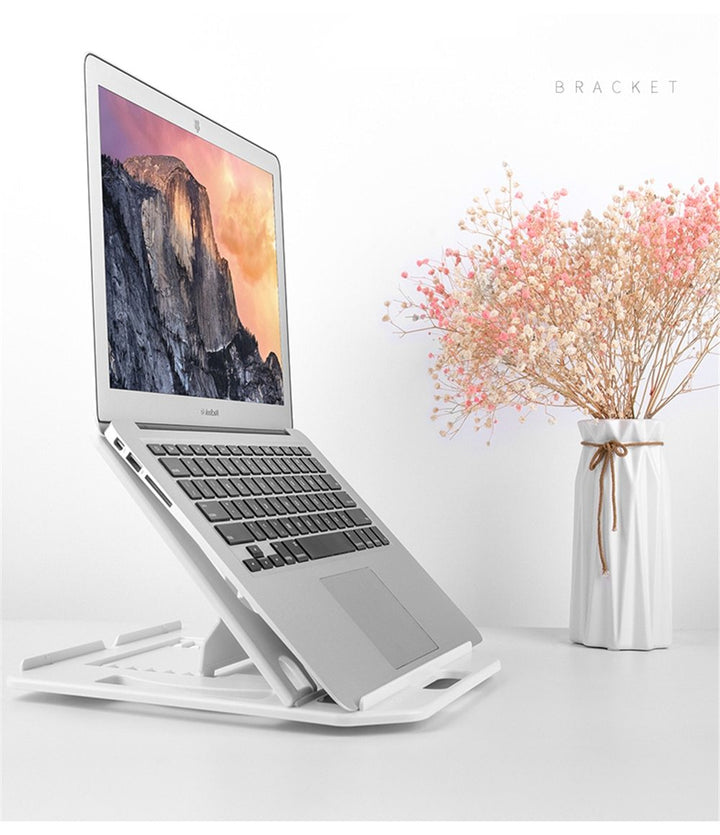 RestIt - Høydejusterbart Laptop Stativ med Vifte | Skanto