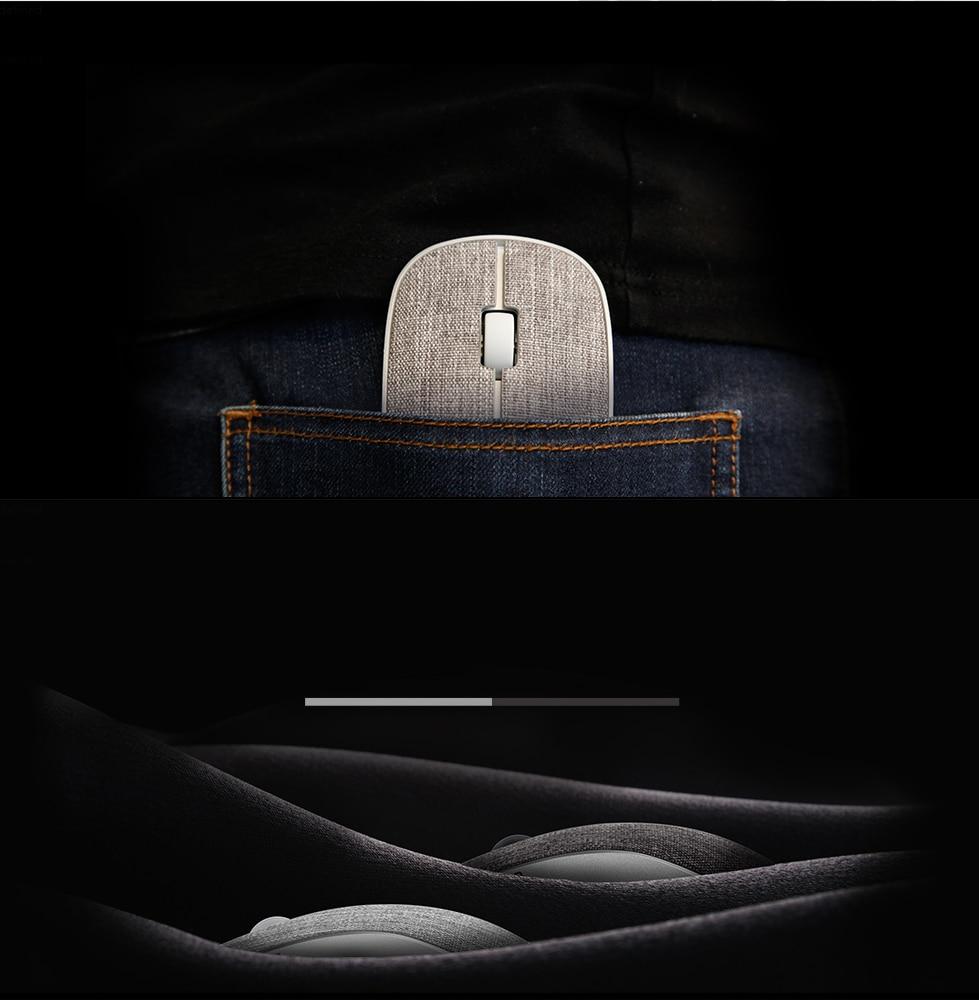 Pax - Trådløs Ergonomisk Stoffbelagt Mus | Skanto