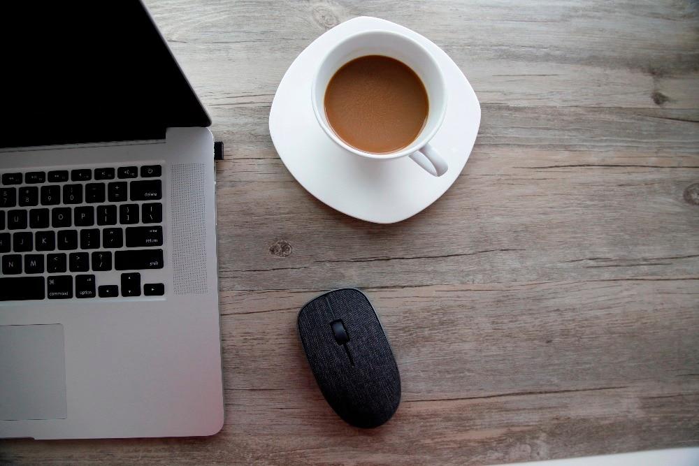 Pax - Trådløs Ergonomisk Stoffbelagt Mus | Skanto