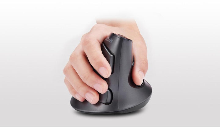 Ergonomisk Vertikal Trådløs 6 Knapper Mus | Skanto