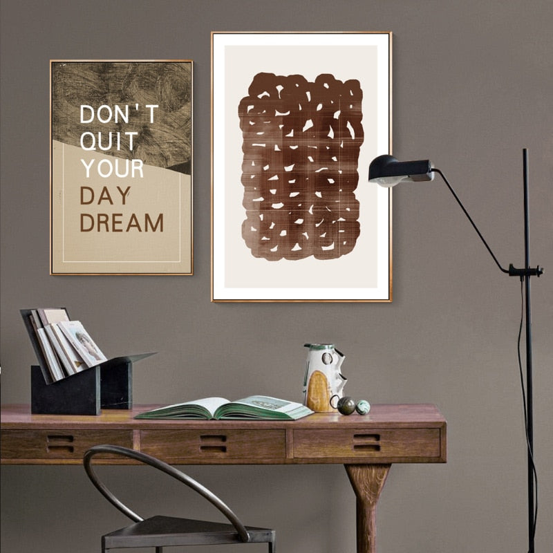 Day Dream David - Lerret Veggkunst Maleri