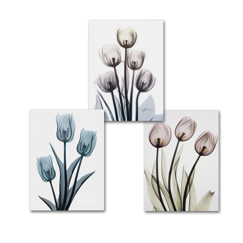 Moderne europeisk tulipan – lerretbilde