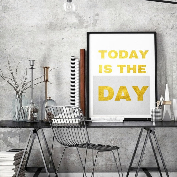 I dag er dagen – lerretsbilde