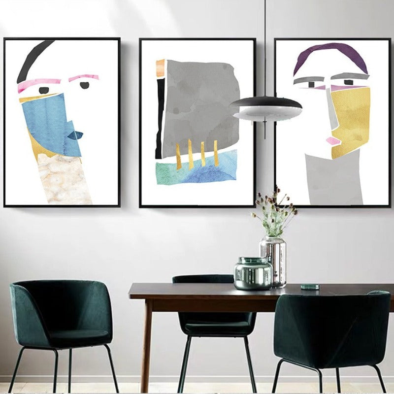 Face The Challenge - Canvas Veggkunst Maleri