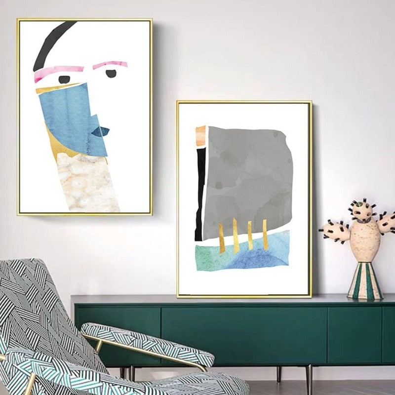 Face The Challenge - Canvas Veggkunst Maleri