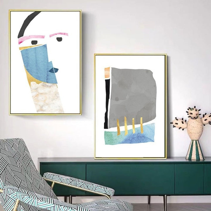 Face The Challenge - Canvas Veggkunst Maleri