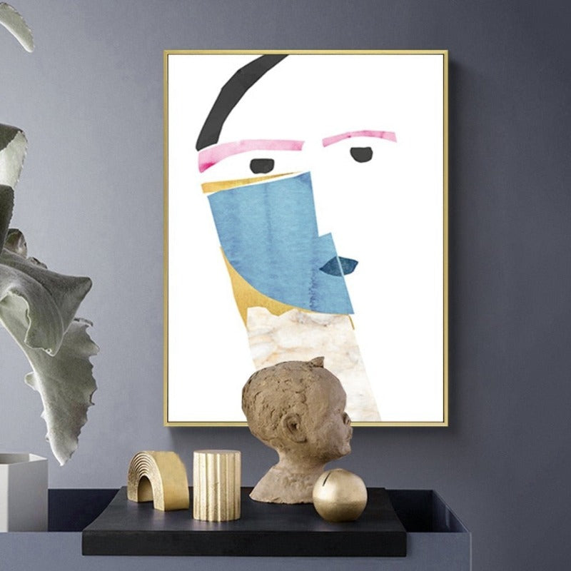 Face The Challenge - Canvas Veggkunst Maleri