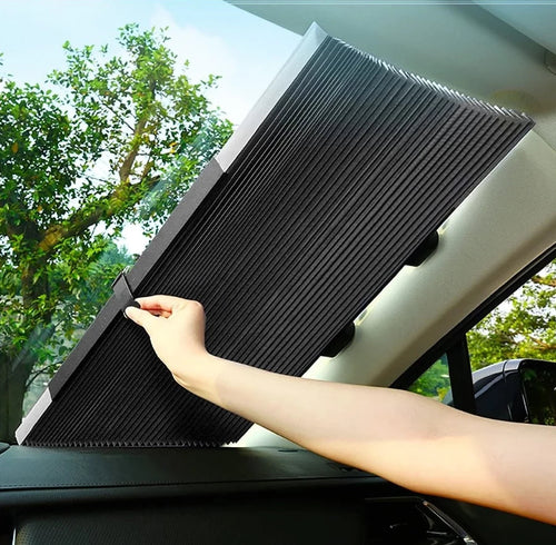 Retractable Front Windshield Sunshade | Skanto
