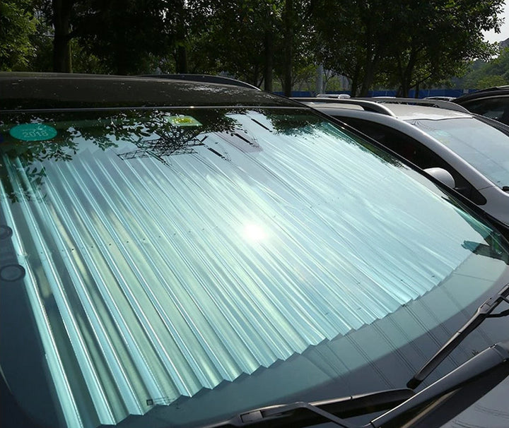 Retractable Front Windshield Sunshade | Skanto