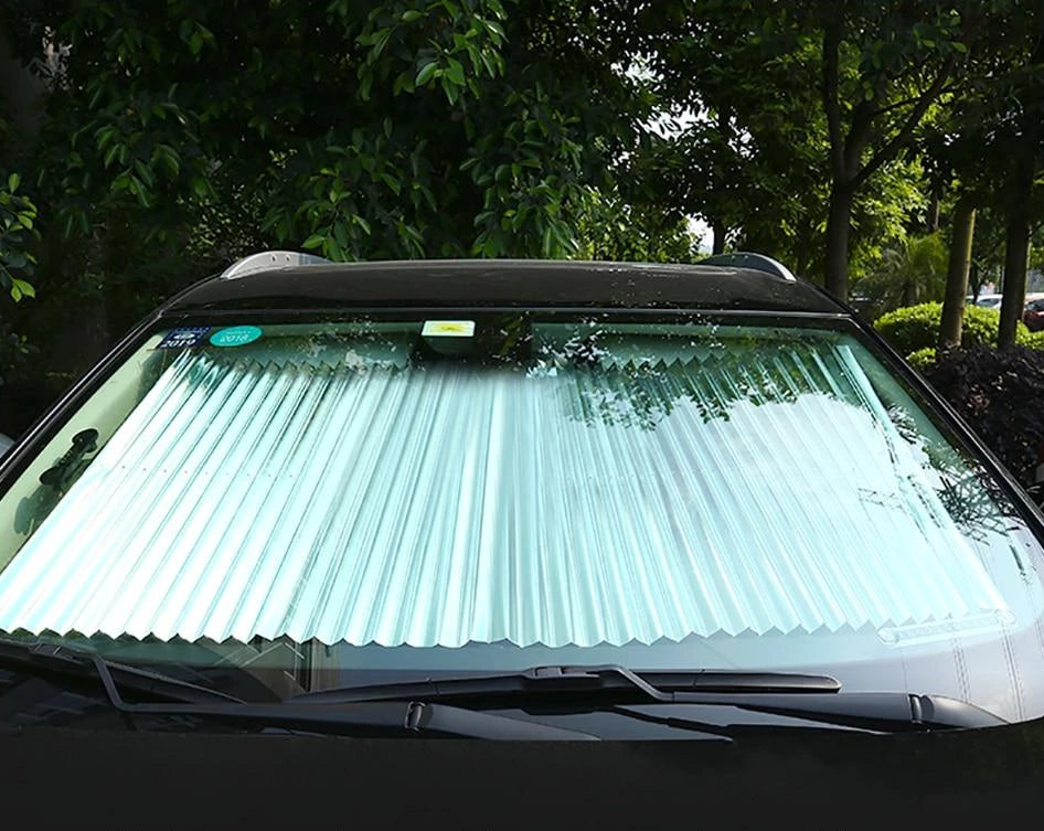 Retractable Front Windshield Sunshade | Skanto