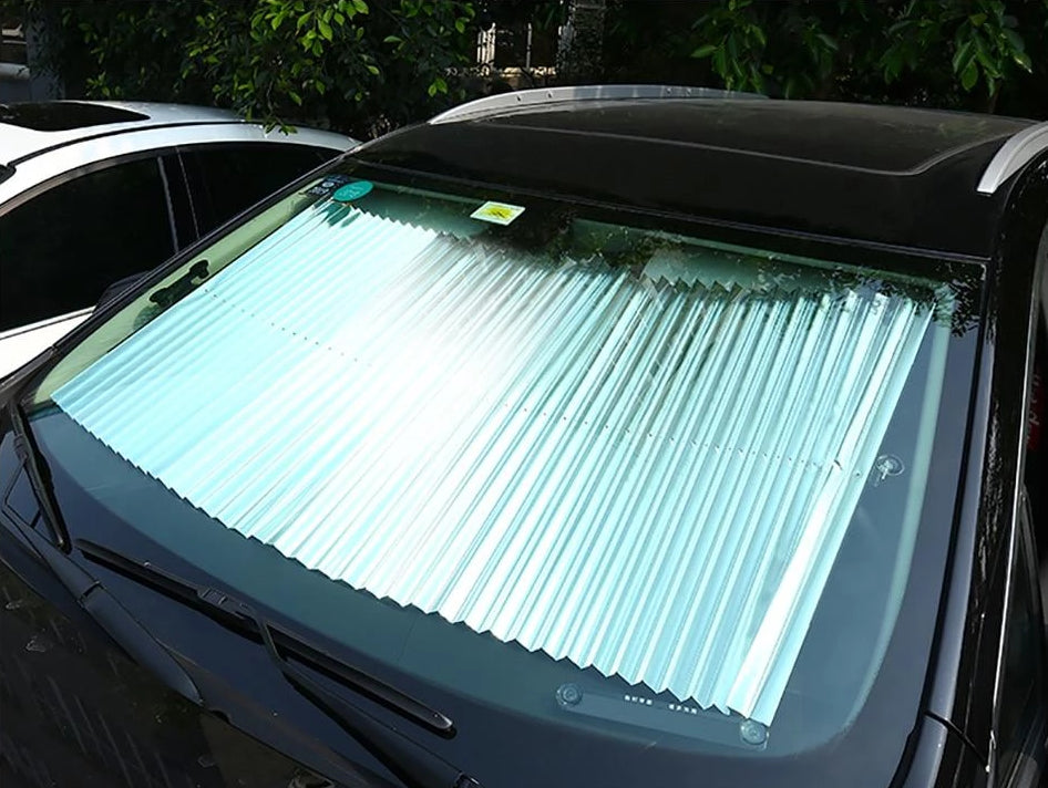 Retractable Front Windshield Sunshade | Skanto