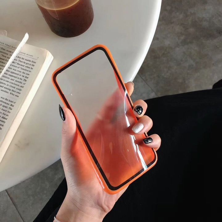 Inkly - Klar Gradient iPhone Deksel | Skanto