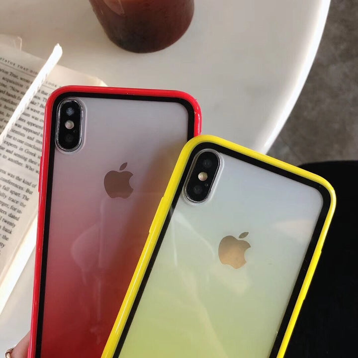 Inkly - Klar Gradient iPhone Deksel | Skanto