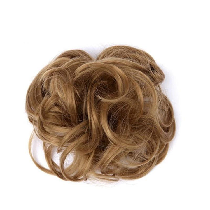 Messy Bun Fake Hair Scrunchie | Skanto