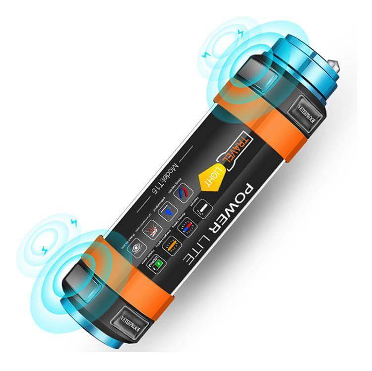 LED Camping Tent Vanntett Oppladbar Lys | Skanto