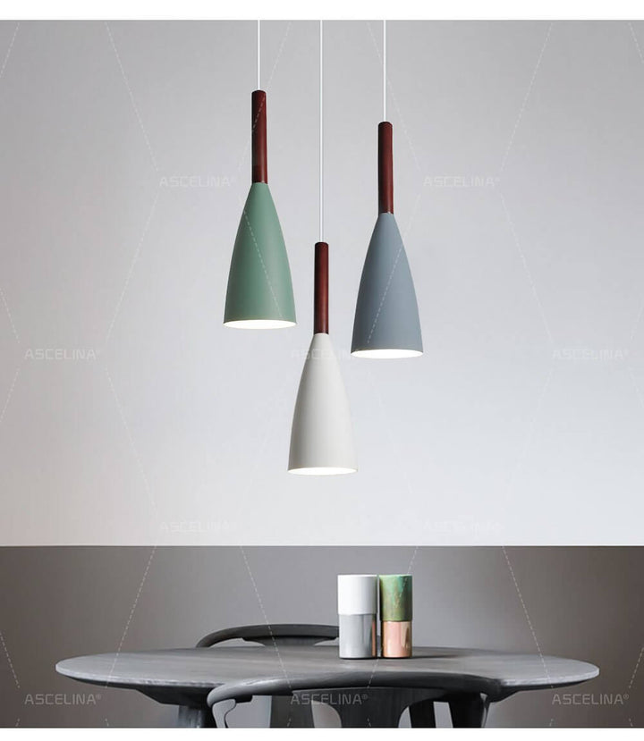 Moderne Elegant Nordisk Stil Fargerik Pendel Henge Lys | Skanto