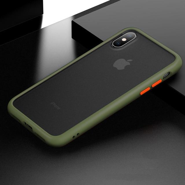 Armor - Anti-Knock Matt iPhone-deksel | Skanto