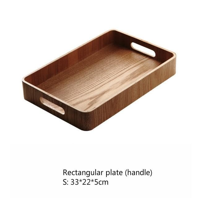 Skanto | Slanke, runde serveringsfat laget av tre