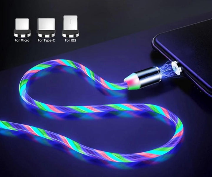 Bryte - LED Mobiltelefon Laderkabel | Skanto