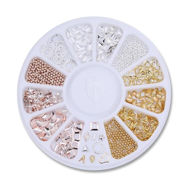 Rhinestone Nail Art Perler | Skanto