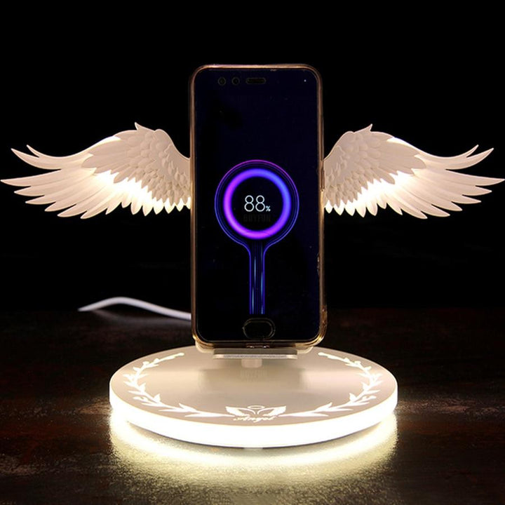 Angel Wing LED Trådløs Lader | Skanto