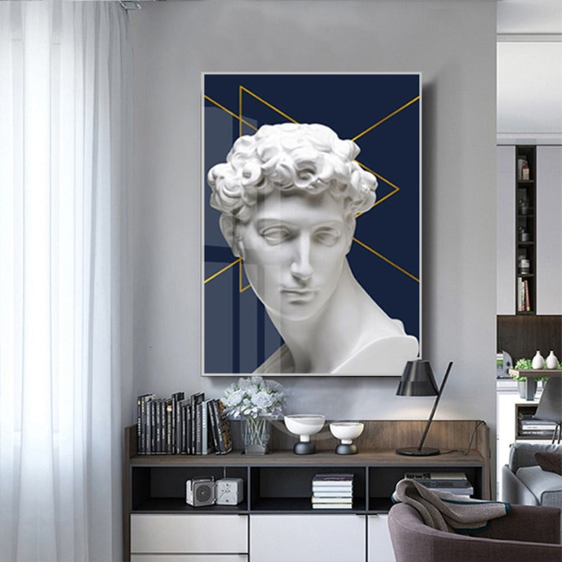 Abstract David - Canvas Wall Art Painting | Skanto