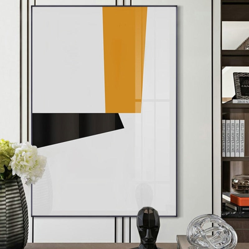 Minimalistisk abstrakt veggkunst Galleri Skandinavia - lerret veggbilde maleri