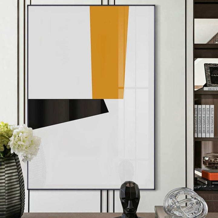 Minimalistisk abstrakt veggkunst Galleri Skandinavia - lerret veggbilde maleri
