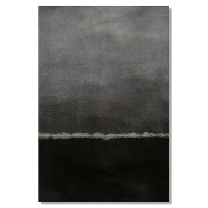 Bilder av Blå og Svart - Lerret Veggkunst Maleri