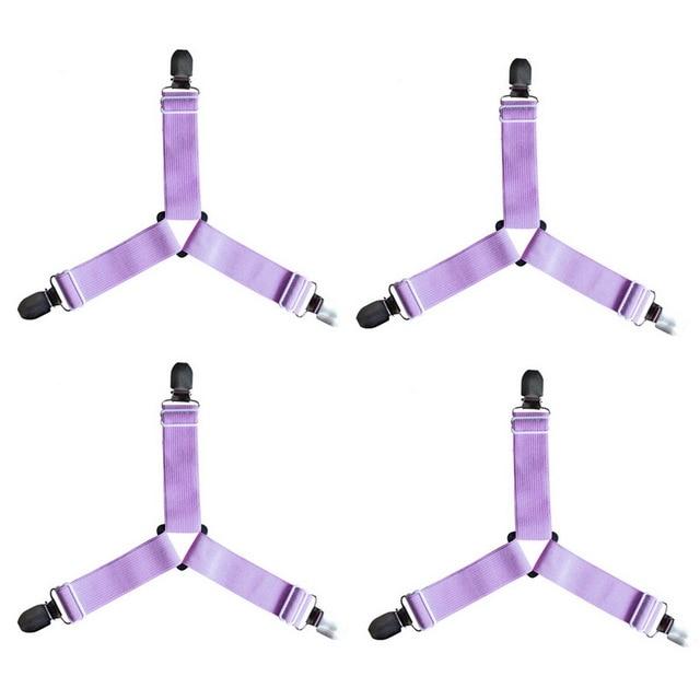HoldTight - 4 Delers Elastiske Laken Klemmer | Skanto