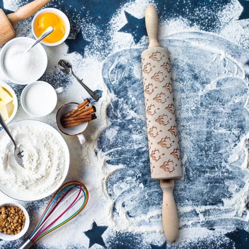 Skanto | Håndgravert kjevle for perfekte bakverk
