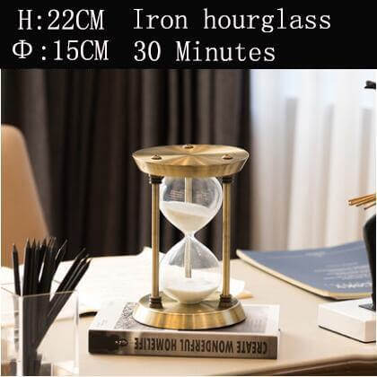 Elegant timeglass time sand | Skanto