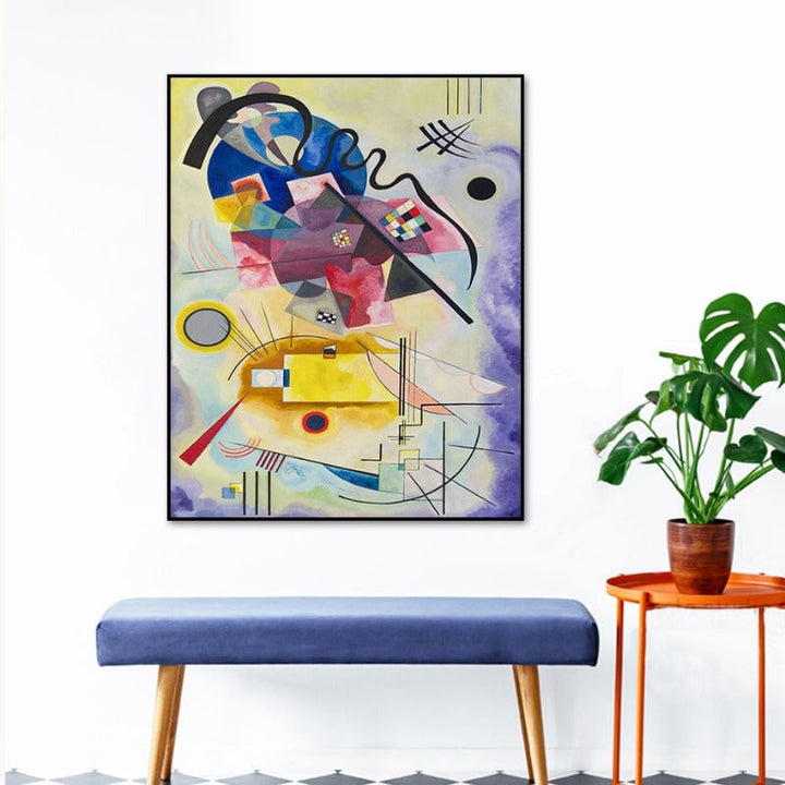 Vintage lerretsbilde av Wassily Kandinsky