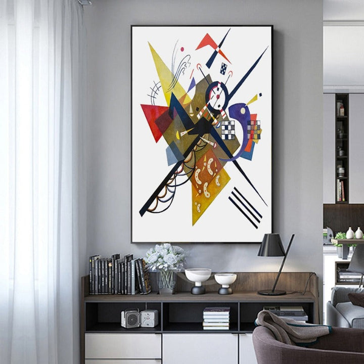Vintage lerretsbilde av Wassily Kandinsky
