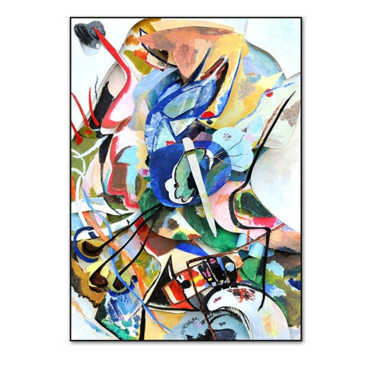 Vintage lerretsbilde av Wassily Kandinsky