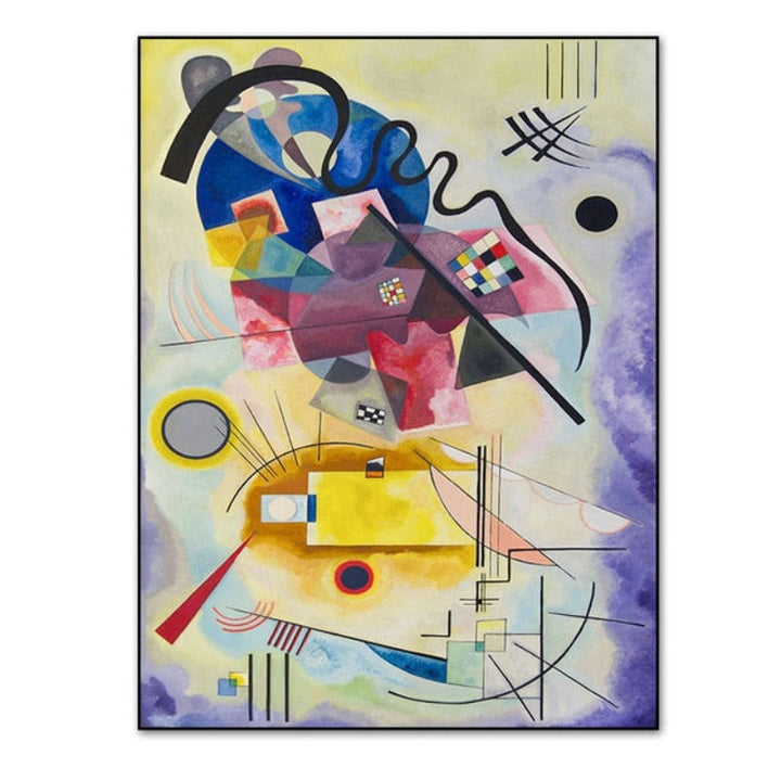 Vintage lerretsbilde av Wassily Kandinsky