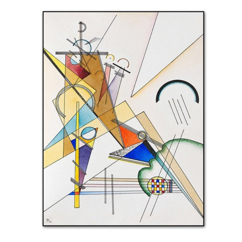 Vintage lerretsbilde av Wassily Kandinsky