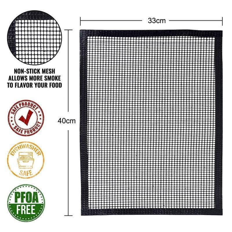 Non-stick BBQ Grill Mesh Mat | Skanto