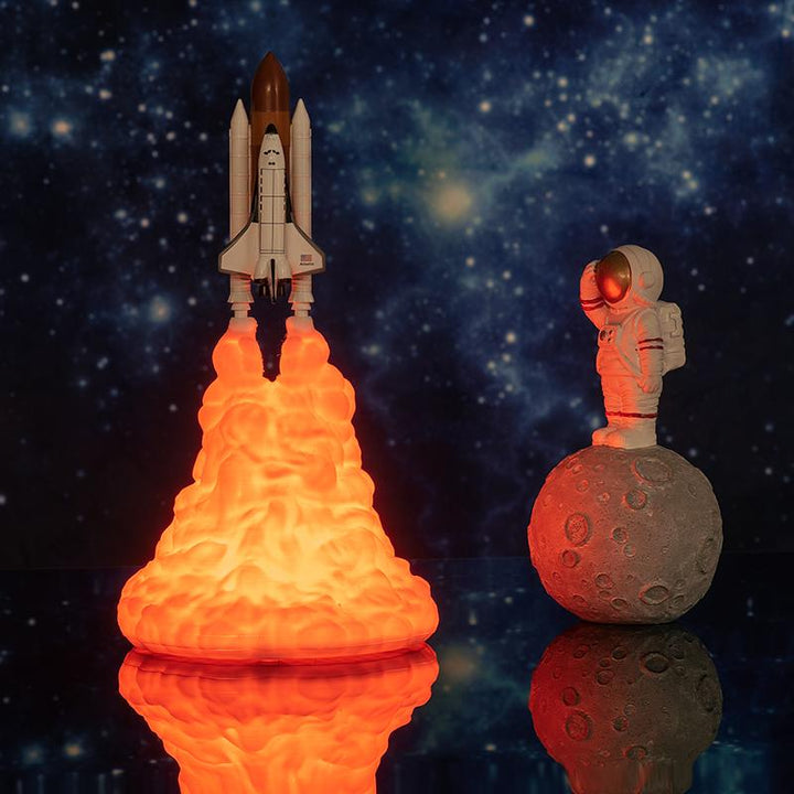 Rokit - 3D Romferge Lampe | Skanto