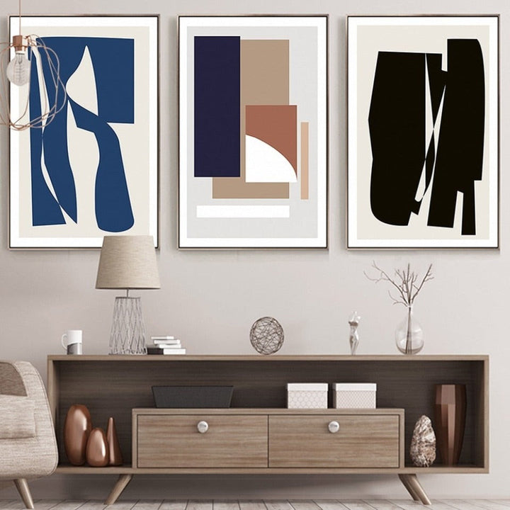 Skandinavisk moderne kunst – lerretmaleri