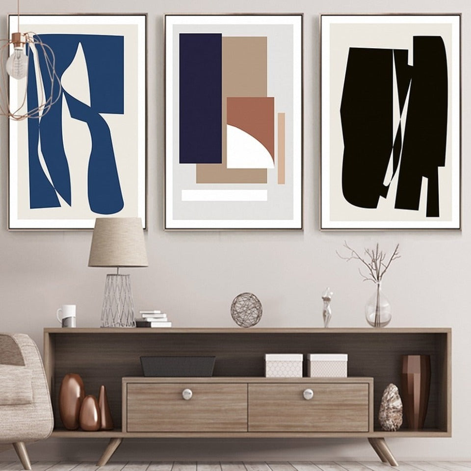Skandinavisk moderne kunst – lerretmaleri