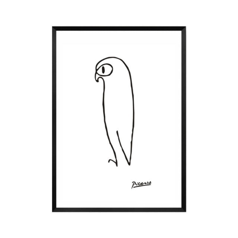 Tier Sketches - Canvas Wall Art Painting | Skanto