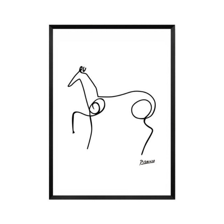 Tier Sketches - Canvas Wall Art Painting | Skanto